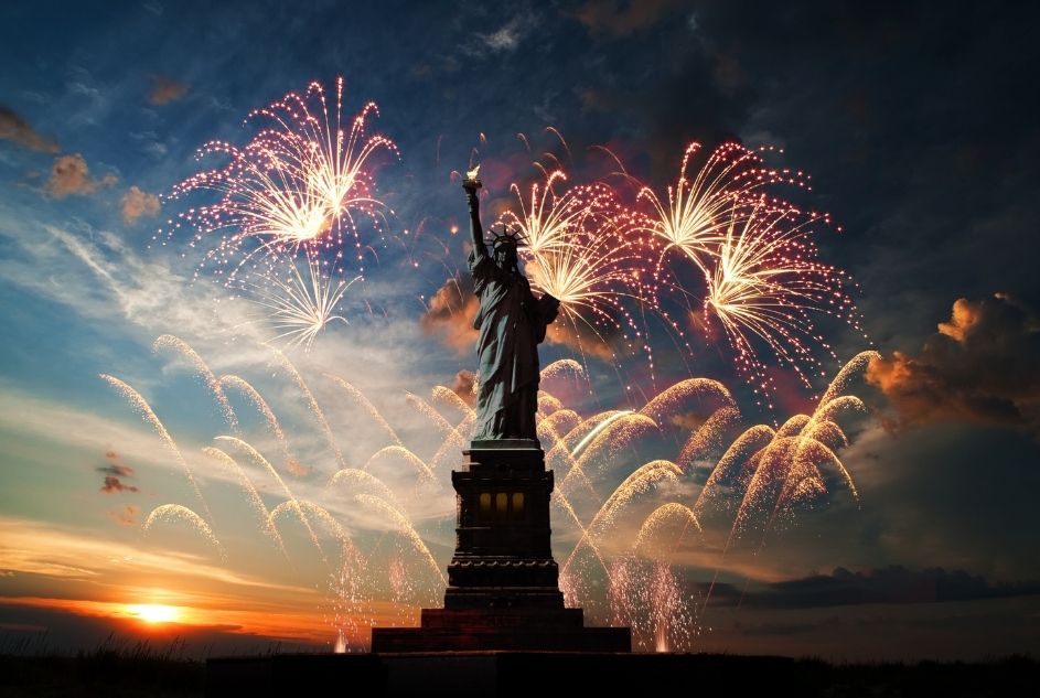 Fireworks in USA